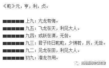 创业说, 易经里的潜龙勿用、见龙在田、飞龙在天、亢龙有悔是怎么意思？