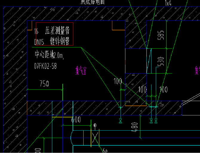 一人防電氣預留施工內容包括:①人防門上預留套管;②防爆波電纜井預留