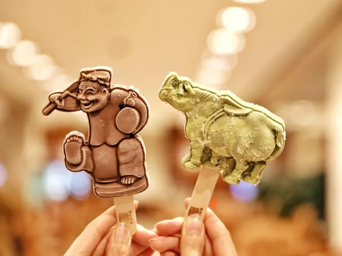 深度丨三星堆青铜面具雪糕出圈文创雪糕