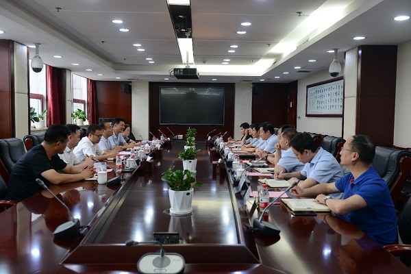 新知达人, 西勘院党委书记、执行董事王战社一行到西安研究院走访交流