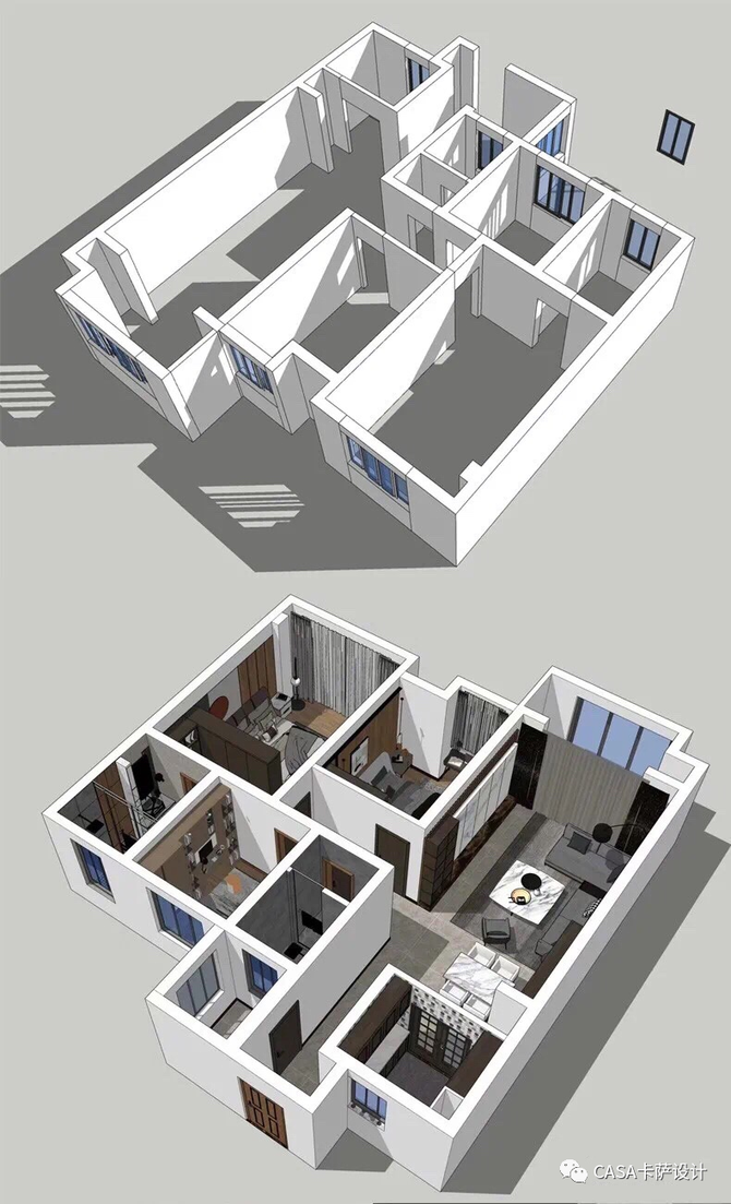 你還在用3d渲染來看看照片級的enscape效果圖