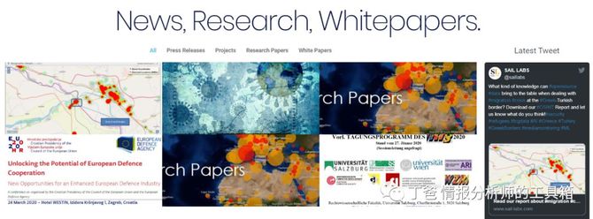 论文 传统和社交媒体来源的开源情报 用于osint的sail Labs媒体挖掘系统 情报分析师的工具箱 商业新知
