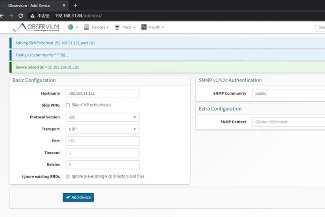 新知达人, CentOS7下部署开源网络监控工具Observium