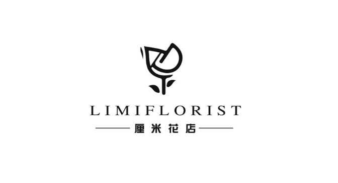 花店品牌logo设计郑州品牌设计公司