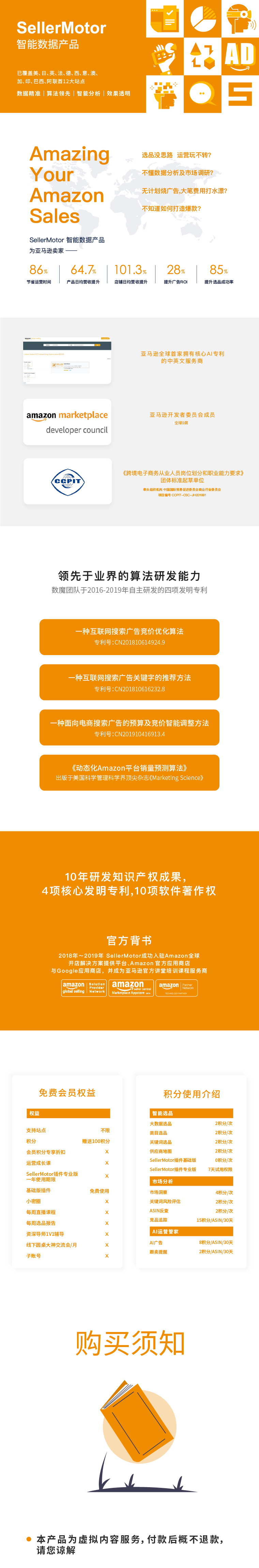 企服商城, SellerMotor免费会员（亚马逊选品）,数魔跨境