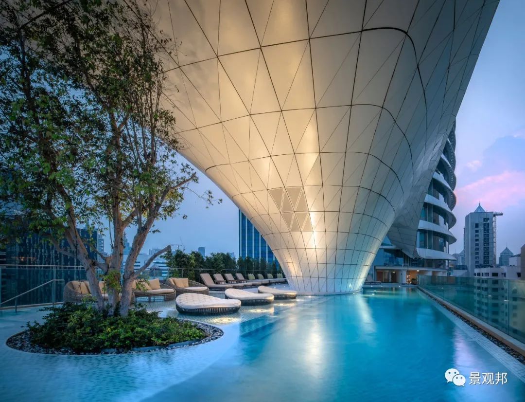 泰国景观泳池,真是费尽心思做设计!