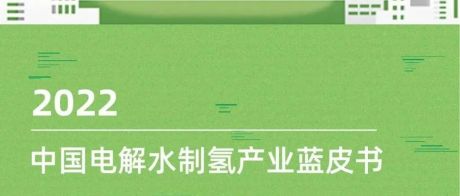 中国电解水制氢产业蓝皮书2022