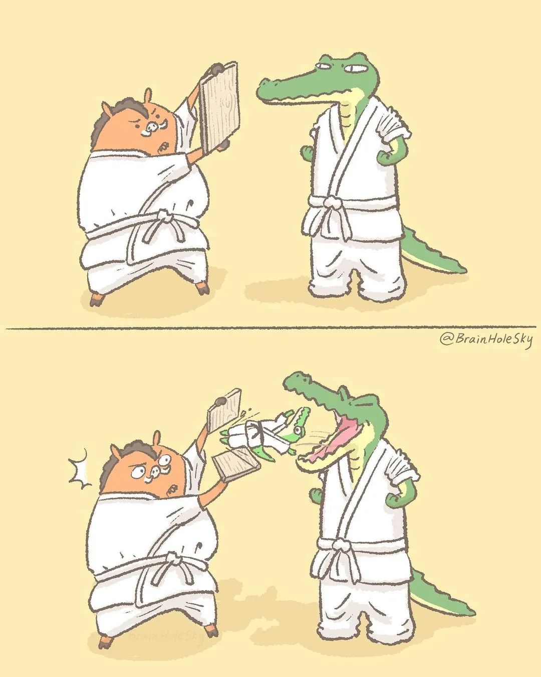 造型可爱的冷笑话漫画,看了一定不后悔