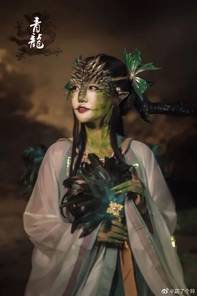 绝美90后女孩给妖怪拍写真复原山海经外媒惊叹中华文化太神奇了