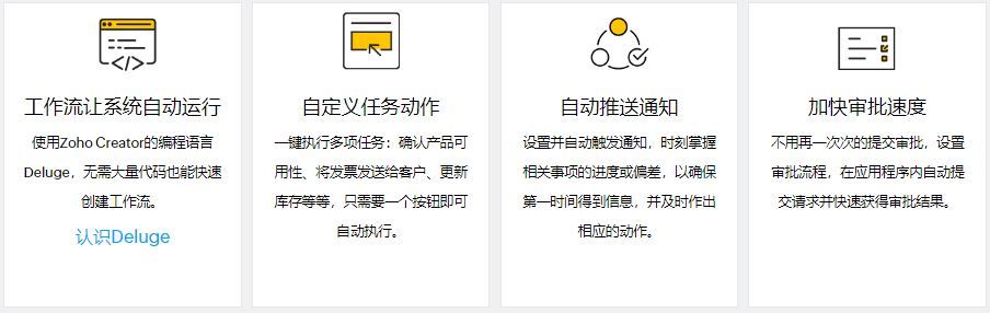 企服商城, Zoho Creator低代码应用开发平台,Zoho云服务