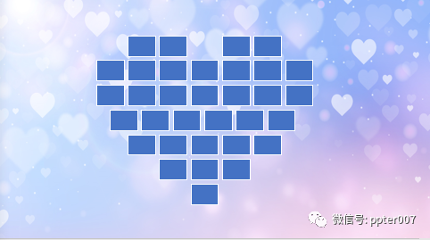 用islide插件制作心形照片墙动画