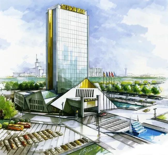 建筑手绘, 大师级马克笔手绘