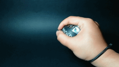 比起普通腕力球需要大量的练习才能玩出花式,这款itsmart腕力球几乎