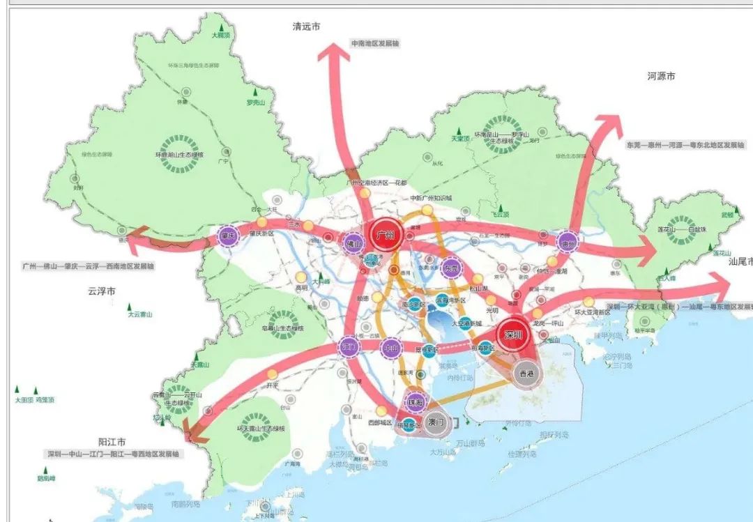 惠州城市总体规划2035图片