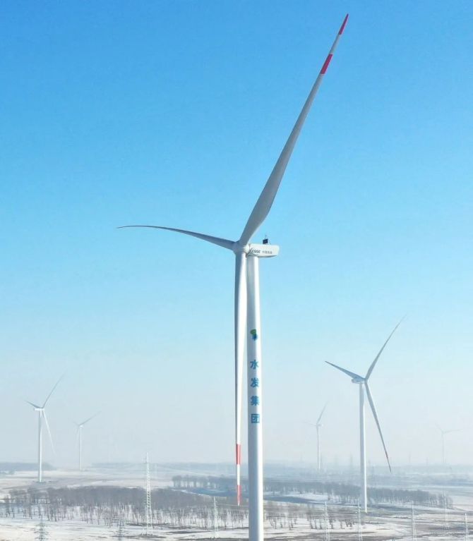 新知达人, “吉电入鲁”500MW陆上风电项目一次性全容量并网投产