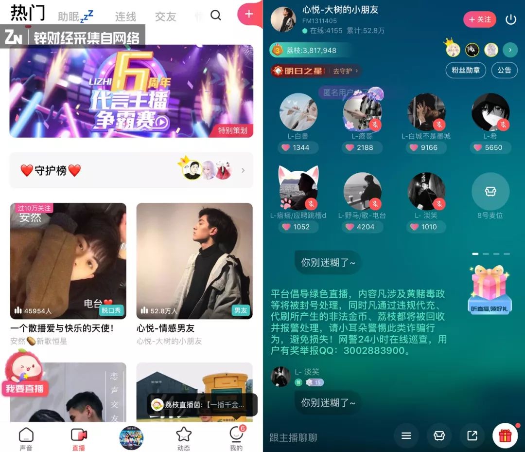 新知图谱, 荔枝“熟”了,音频UGC出圈 | 锌式