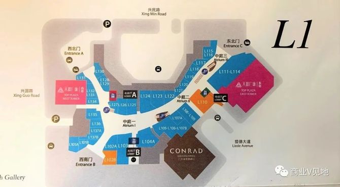 购物中心街区商业平面图汇总