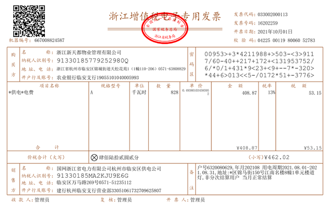 電力故事電費發票的前世今生