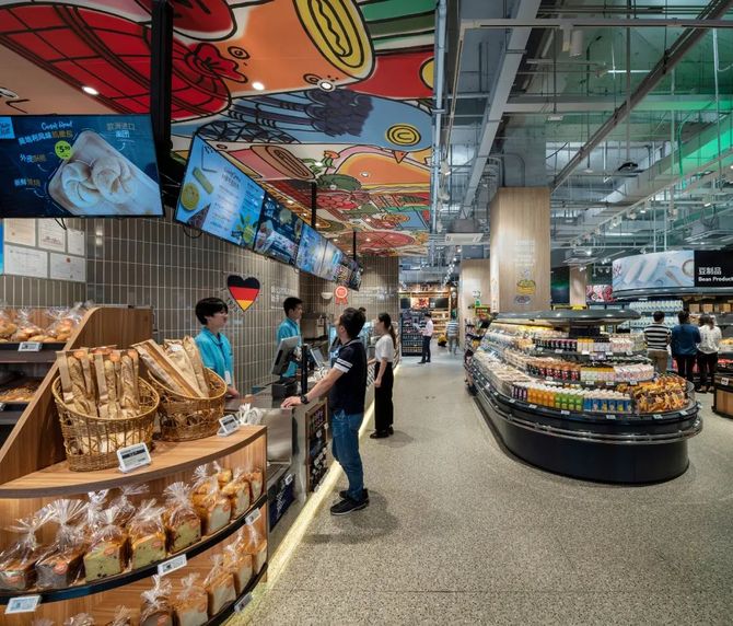 德国连锁超市aldi奥乐齐上海店设计
