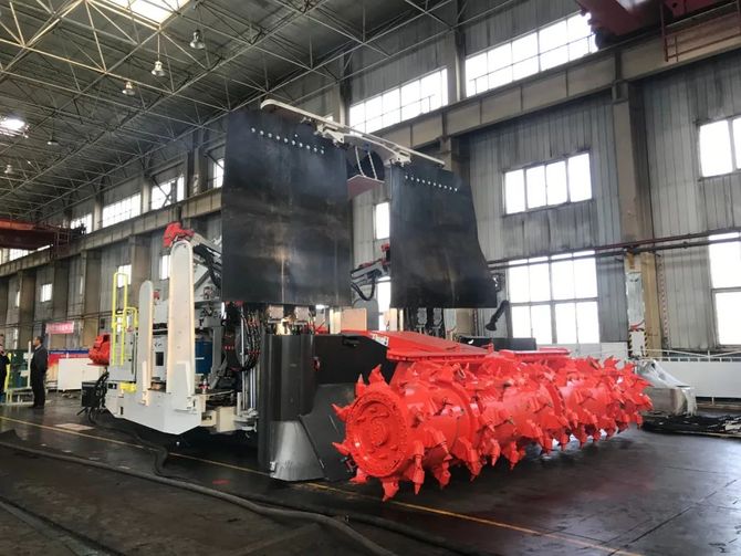 intelmining智能矿业, 陕煤柠条塔列装山特维克掘锚一体机