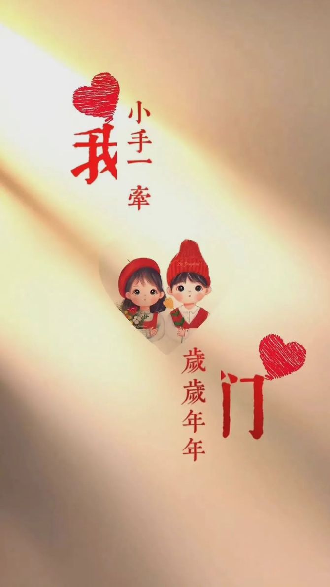 領證結婚的官宣文案配圖