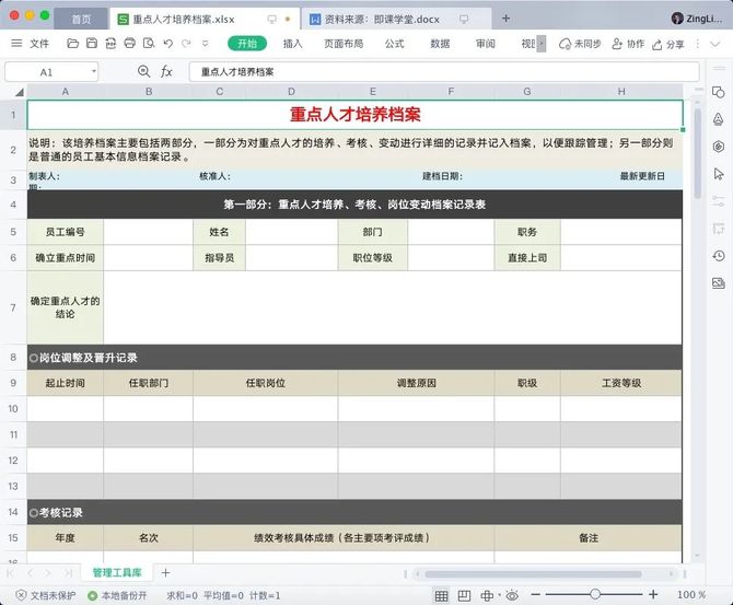 新知达人, 公司人才培养方案(全套).doc