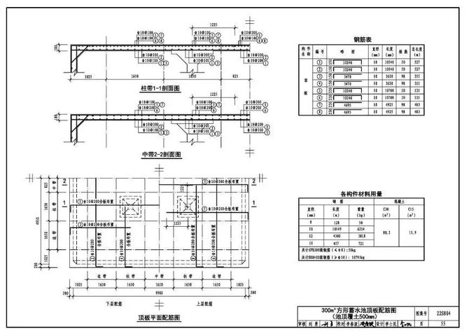 22s803《圆形钢筋混凝土蓄水池》22s804《矩形钢筋混凝土蓄水池》