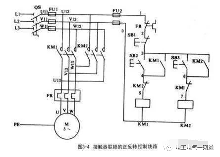 你把三相電機正反轉自鎖互鎖弄清楚就能輕鬆接線了