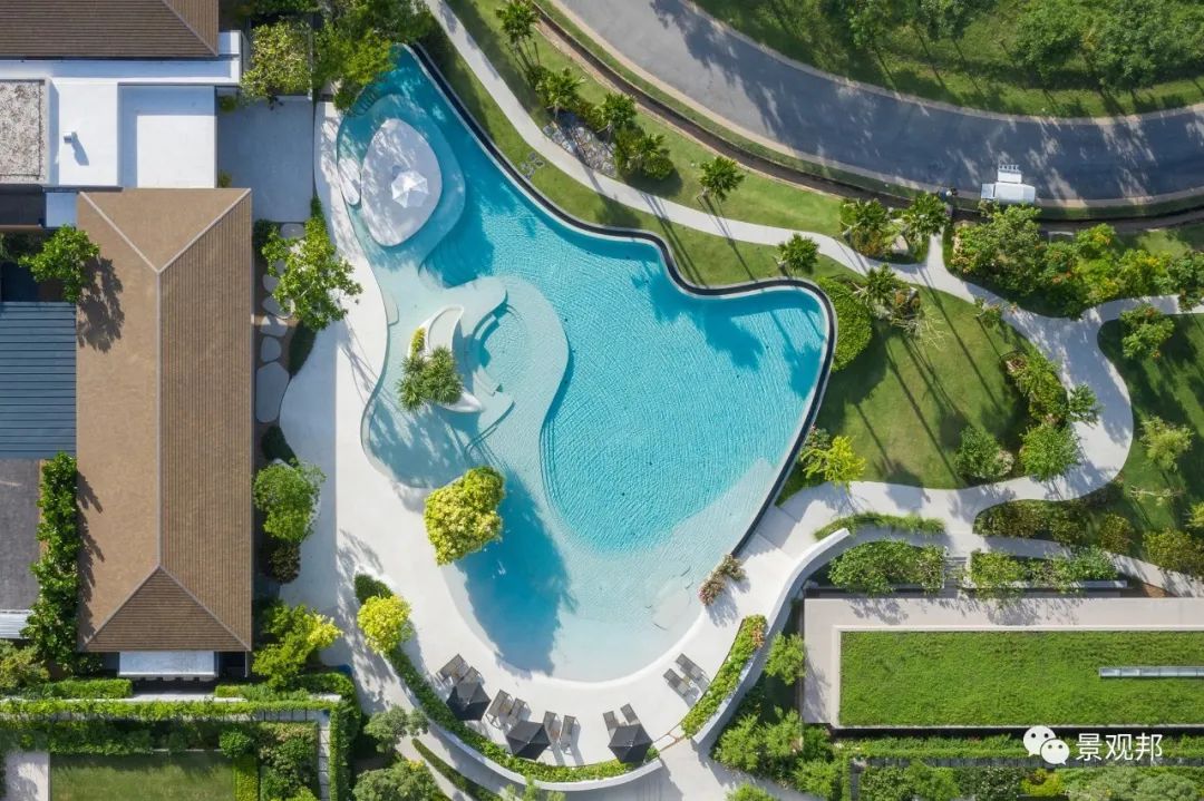 泰国景观泳池,真是费尽心思做设计!