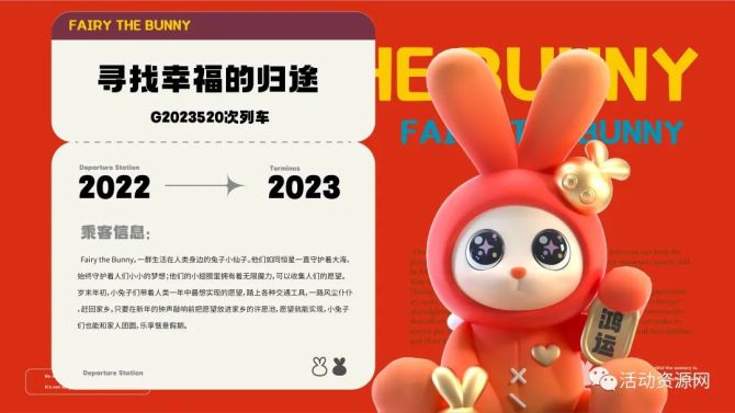 新知达人, 【兔年专辑】2023兔年IP—幸福万事屋主题美陈展