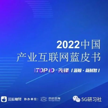 2022中国产业互联网蓝皮书