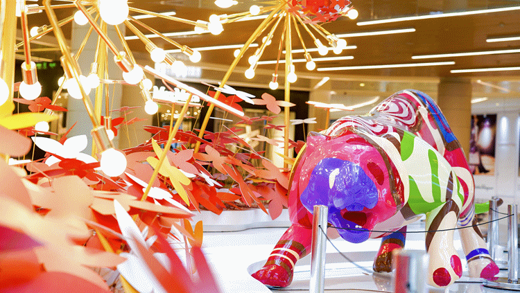 冬季美陈盘点 | 告别2021,购物中心的仪式感_商业地产观察-商业新知