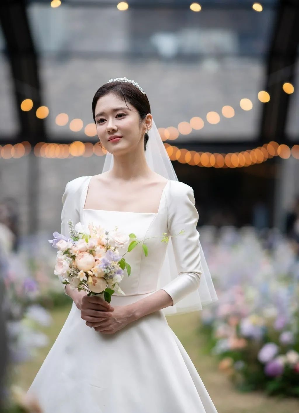 韩国明星结婚照图片