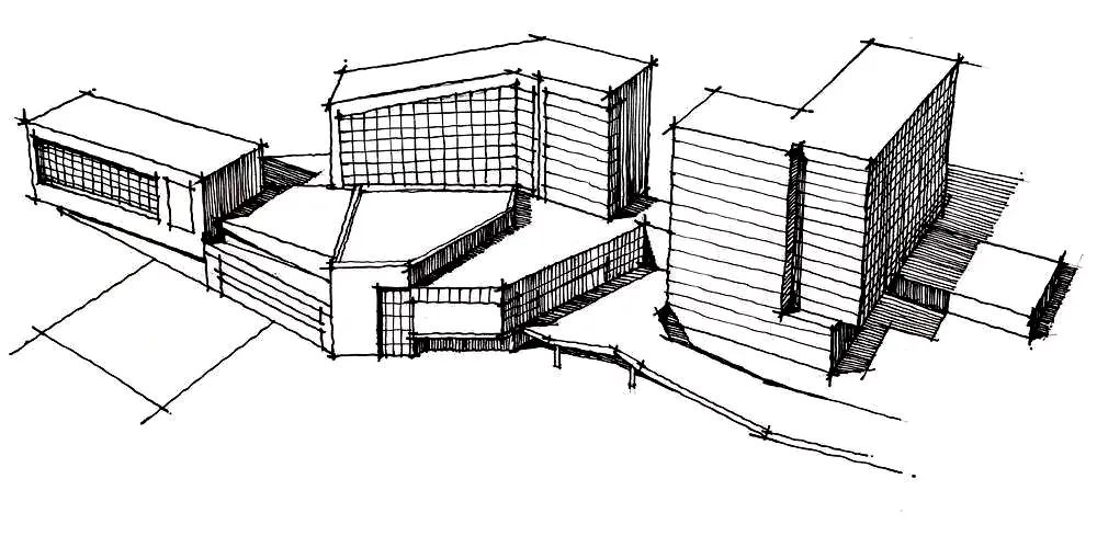 建筑手绘, 手绘基本功:体块训练