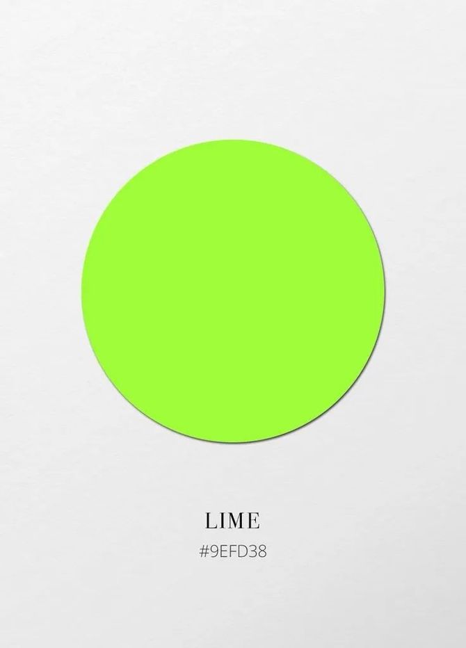 2023春夏流行色趋势limevitaminiccolours