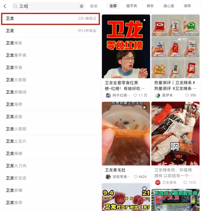 新知达人, “垃圾食品”逆袭成“辣条第一股”,卫龙靠内容营销撑起600亿?