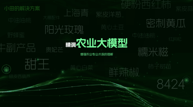 农业数字化, 农业+大模型，离我们也不远