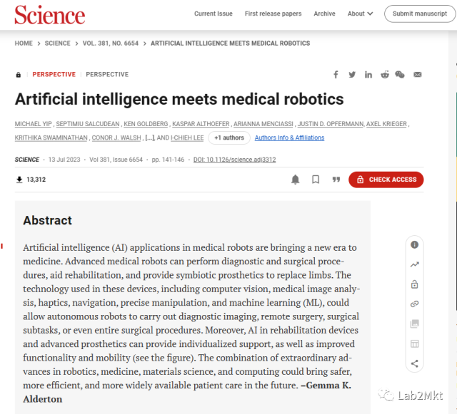 当医疗机器人遇上人工智能