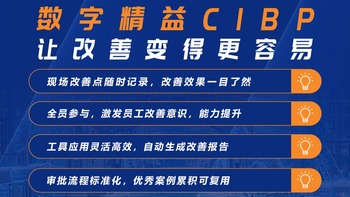数字精益让改善变得更容易